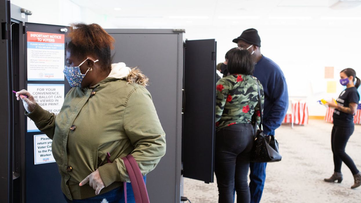 Report: Election results delayed in Georgia's largest county after water pipe bursts
