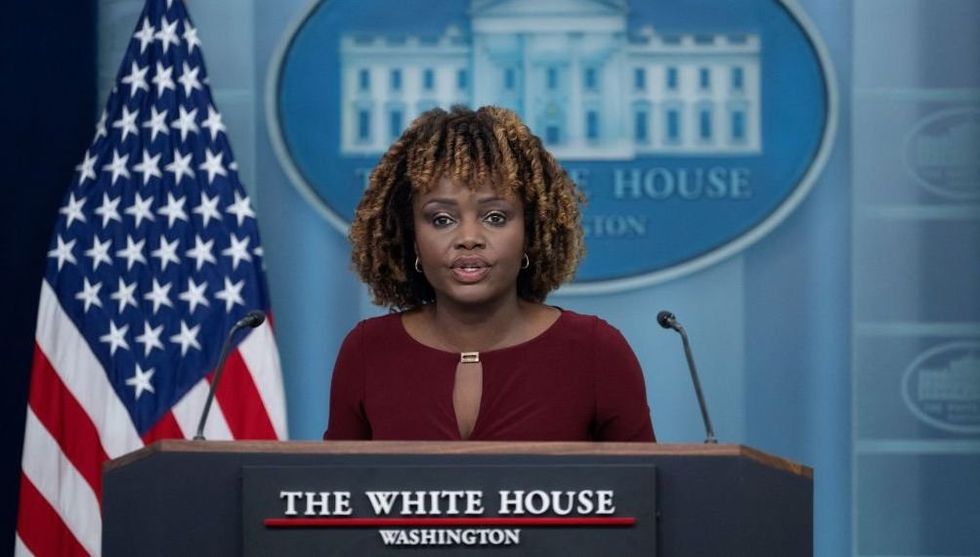 Reporter confronts KJP with perfect question after Biden suggests cannibals ate his uncle — and her response says it all