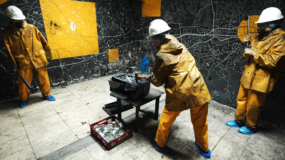 Reporter confronts radio hosts for smashing statue of Jesus: 'Would you smash a symbol of the prophet Muhammad?'