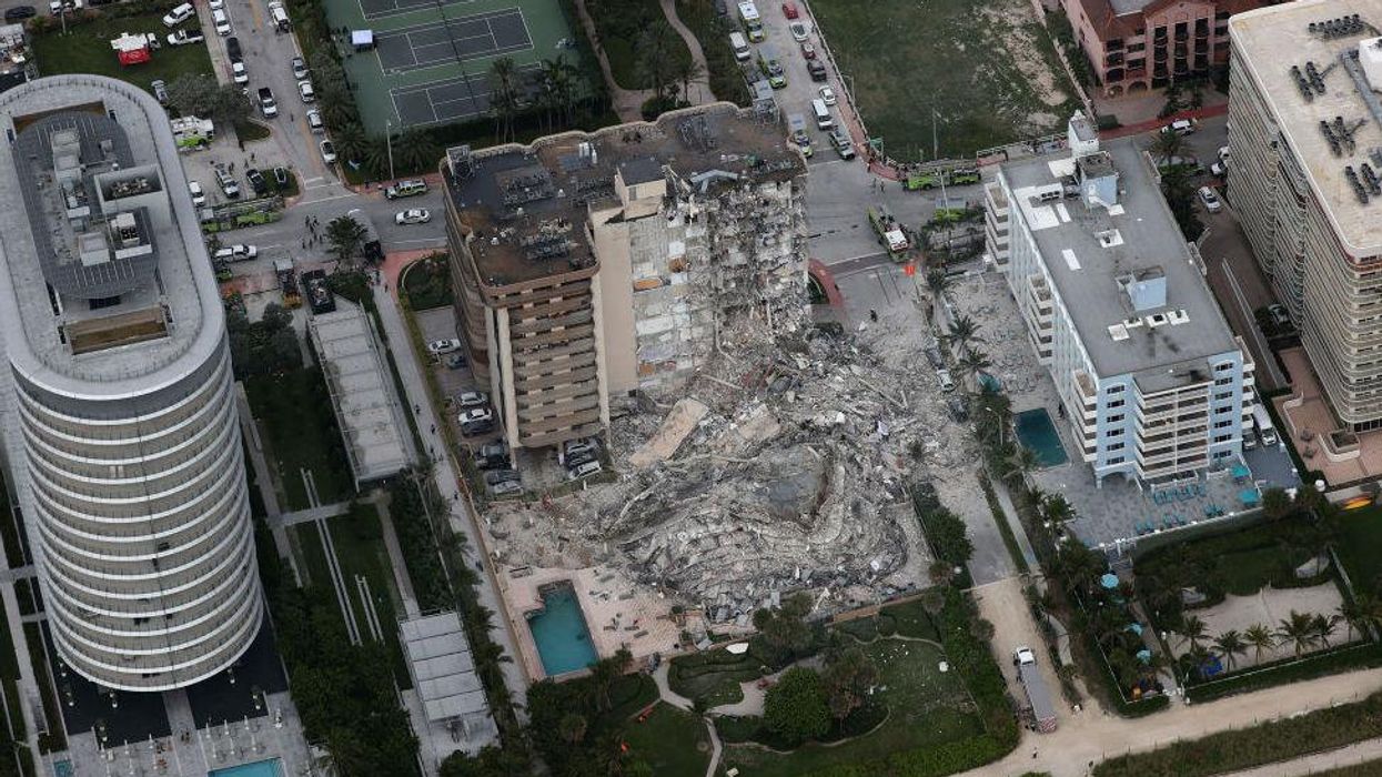 Reporter promptly called out after blaming Gov. DeSantis for delayed emergency response to condo collapse