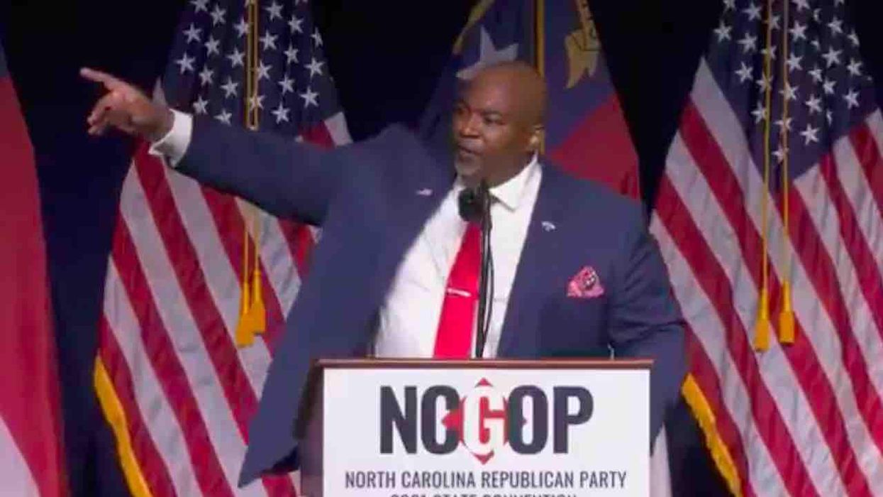 Republican Mark Robinson — NC's first black lieutenant governor — tells GOP members to 'stand up' and fight for freedom in fiery speech