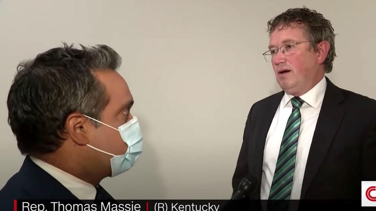 Republican Rep. Massie calls out CNN reporter for misrepresenting his comment on Jan 6 riot