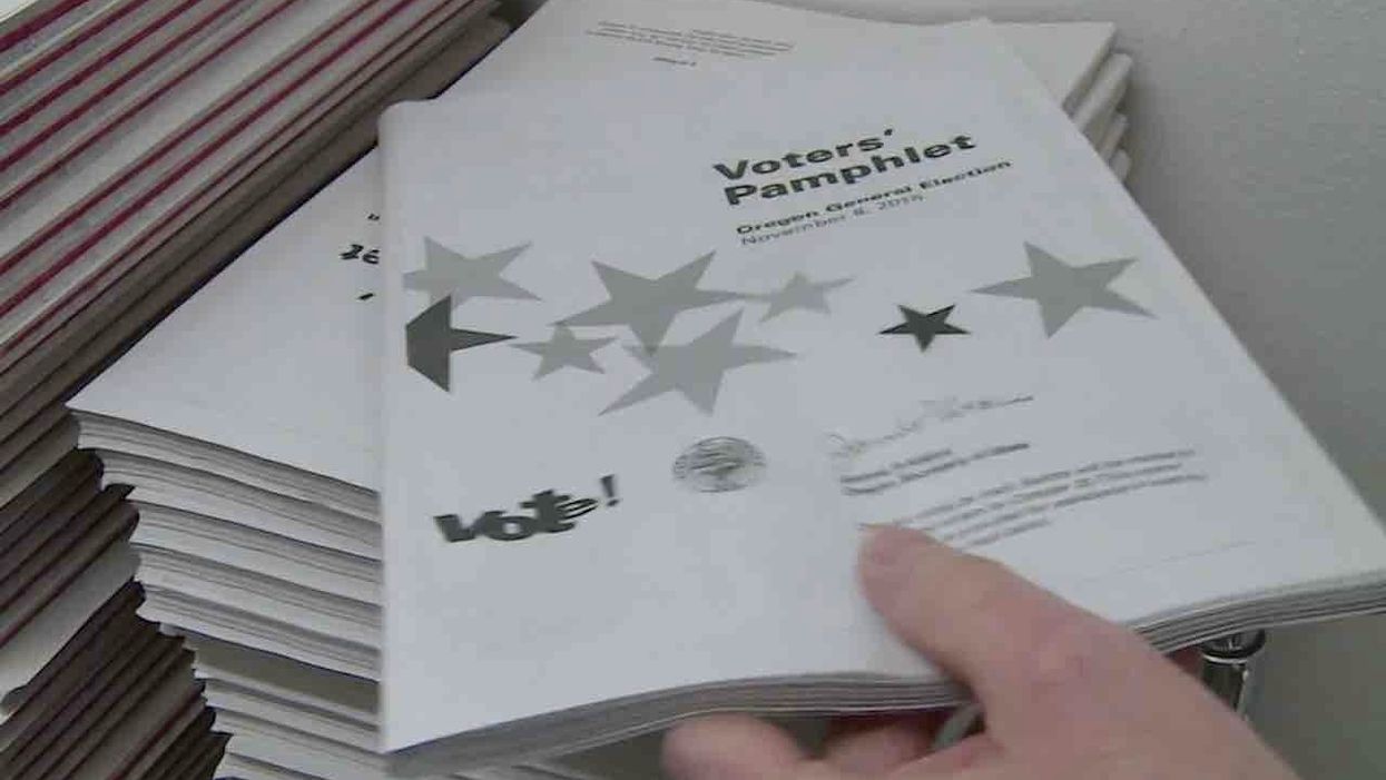 Republican statement won't appear in Oregon voter pamphlet because it arrived 29 seconds late