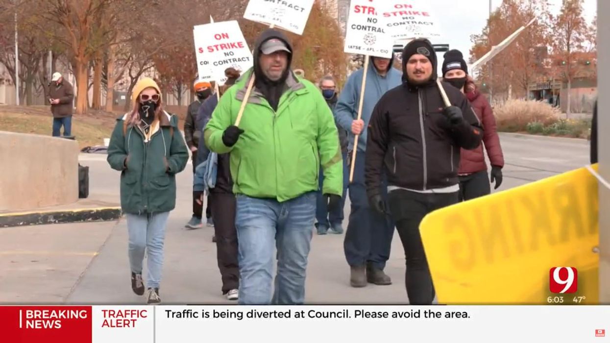 Republicans defend state right-to-work law amid film crew strike in Oklahoma City