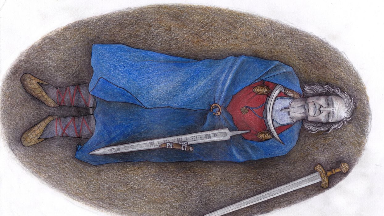 Researchers excitedly suggest 1,000-year-old buried warrior may have been highly respected 'non-binary' person