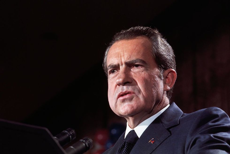 Richard Nixon vs. God