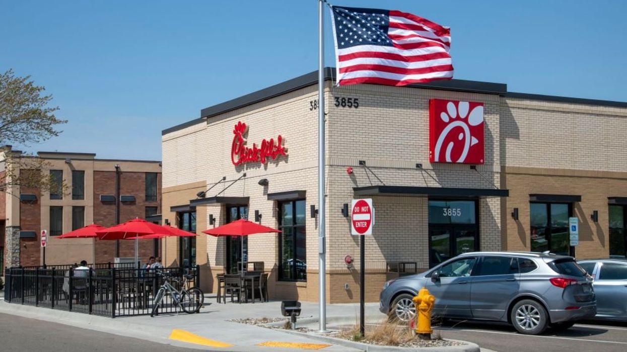 Riveting video shows Chick-fil-A employee bravely fighting gun-wielding burglary suspect