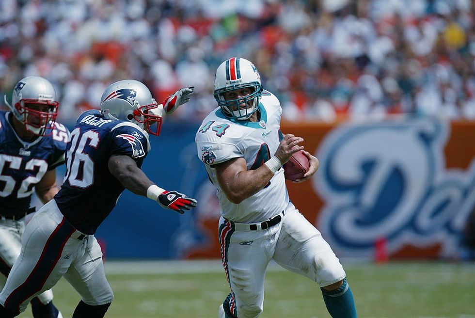 Rob Konrad: Former Dolphin who swam for his family
