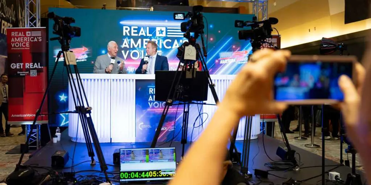 Big Tech and ad giants try to silence Real America’s Voice Big Tech and ad giants try to silence Real America’s Voice