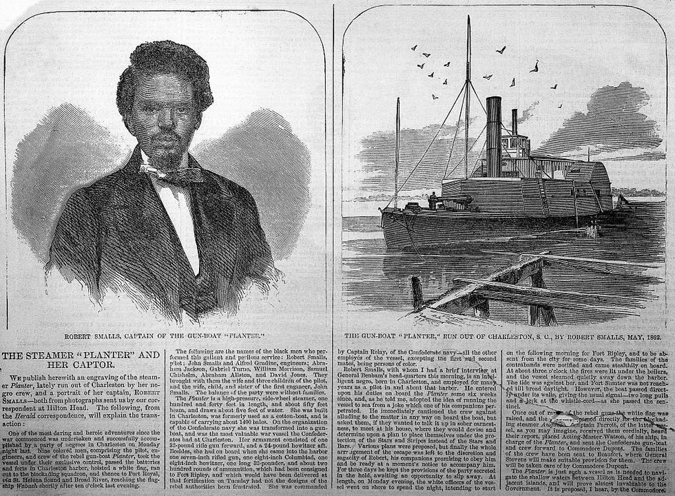 Robert Smalls: War hero who piloted his way to freedom