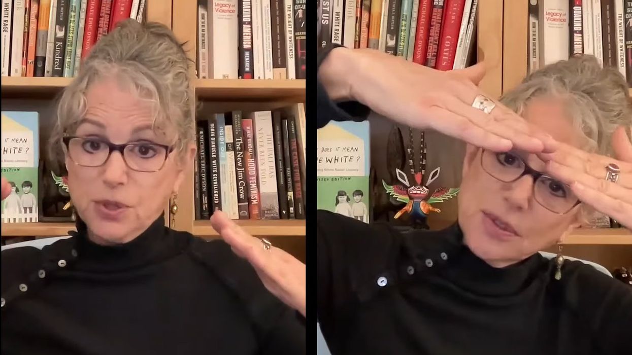 Robin DiAngelo beclowns herself in attempt to smear Sistine Chapel painting as 'perfect convergence of white supremacy'