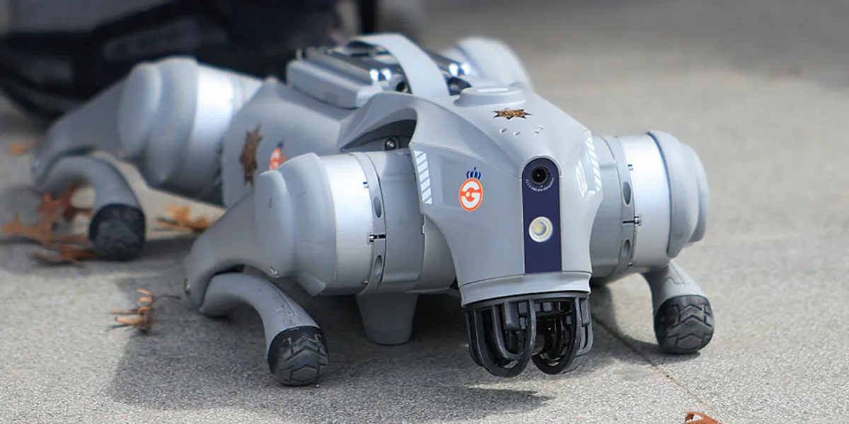 Robot Security Dogs Patrol Atlanta Neighborhoods