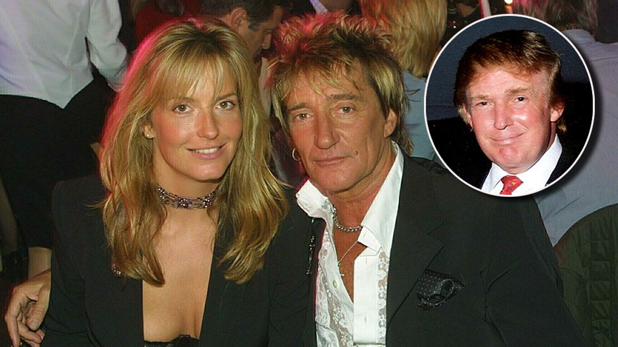 Rod Stewart's wife banned him from being friends with Trump: 'He's a disgrace'