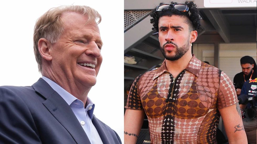 Roger Goodell dismisses outrage over Bad Bunny performing Super Bowl show
