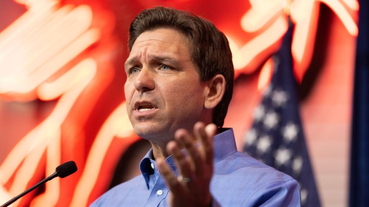 Ron DeSantis says he's surprised Donald Trump is attacking him 'from the left,' explains why he's not an 'establishment Republican'