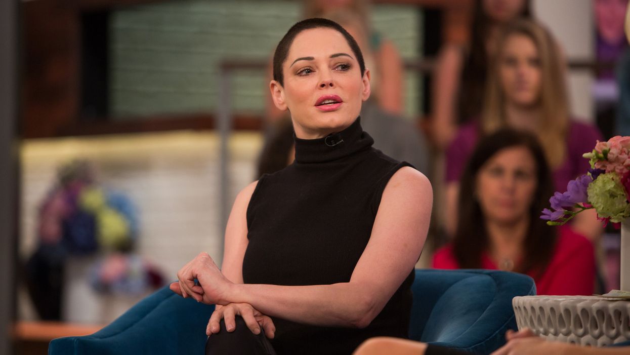 Rose McGowan denounces Democratic Party, calls the media a cult