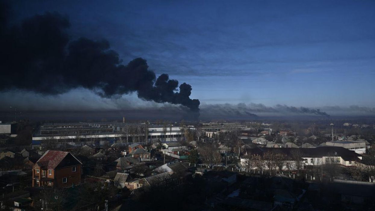 Russia claims destruction of 74 Ukrainian military facilities as land assaults begin — citizens flee cities in fear, take shelter in subway stations