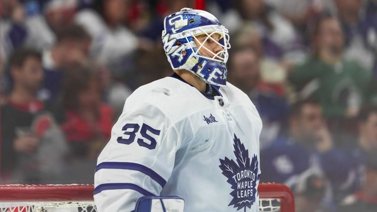 Russian NHL goalie singled out by media for not wearing 'pride' decal on helmet — and he didn't even play