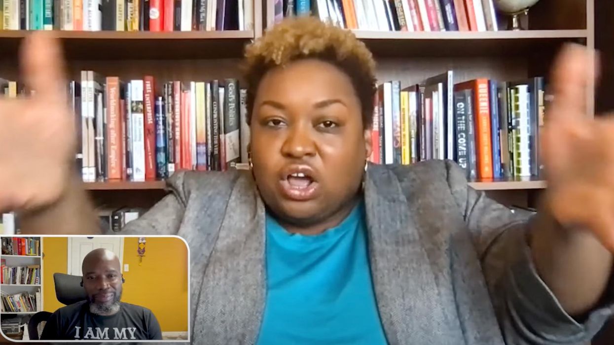 Rutgers professor slams 'villain' white people while defending critical race theory: 'Take these motherf***ers out'