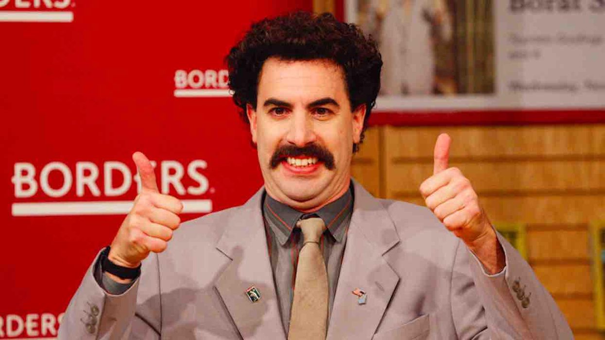 Sacha Baron Cohen demands YouTube follow leftist playbook and ban President Trump: 'Do the right thing'