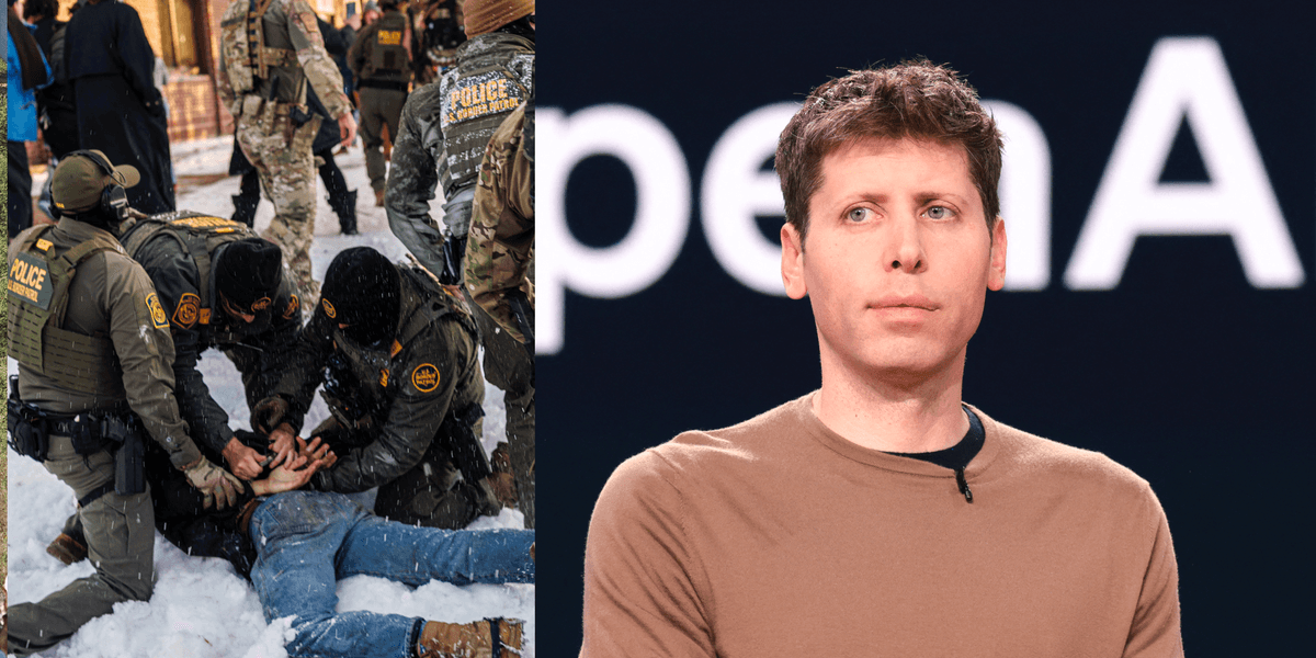 Sam Altman Defends Calling Out ICE Overreach