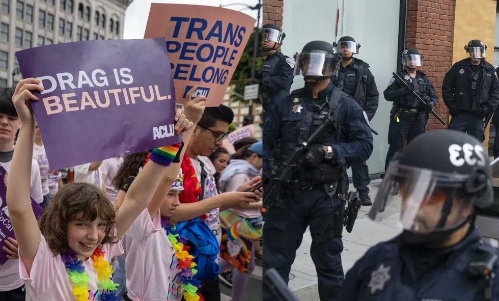 San Francisco police injured after 'Trans March' mob allegedly tried to stop cops from arresting 2 suspects