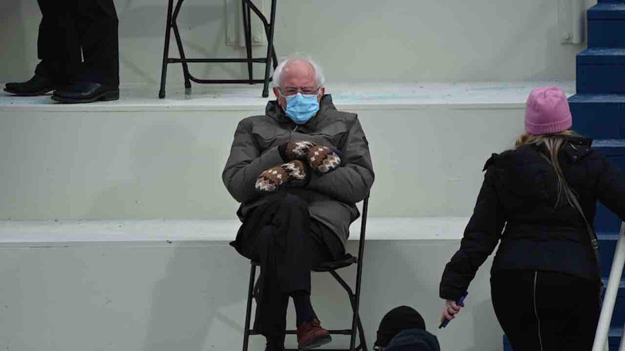 San Francisco public school teacher: Bernie Sanders in mittens at inauguration embodies 'white privilege, male privilege, and class privilege'