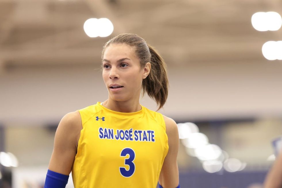 San Jose StateNevada women's volleyball game with transgender player