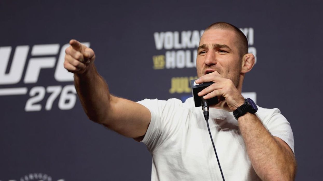 'Saying that makes you a weak man': UFC's Sean Strickland calls NFL 'spineless cowards' in defense of Harrison Butker