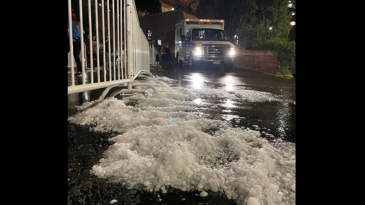 'Scariest night of my life': Golf ball-sized hail barrages Louis Tomlinson concertgoers at Red Rocks, breaking bones and injuring nearly 100