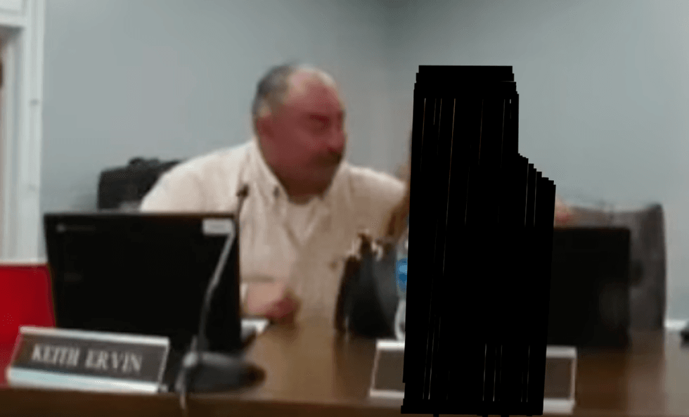 School board member tells HS girl, 'God, you're hot,' appears to touch her during meeting — now he's charged with assault