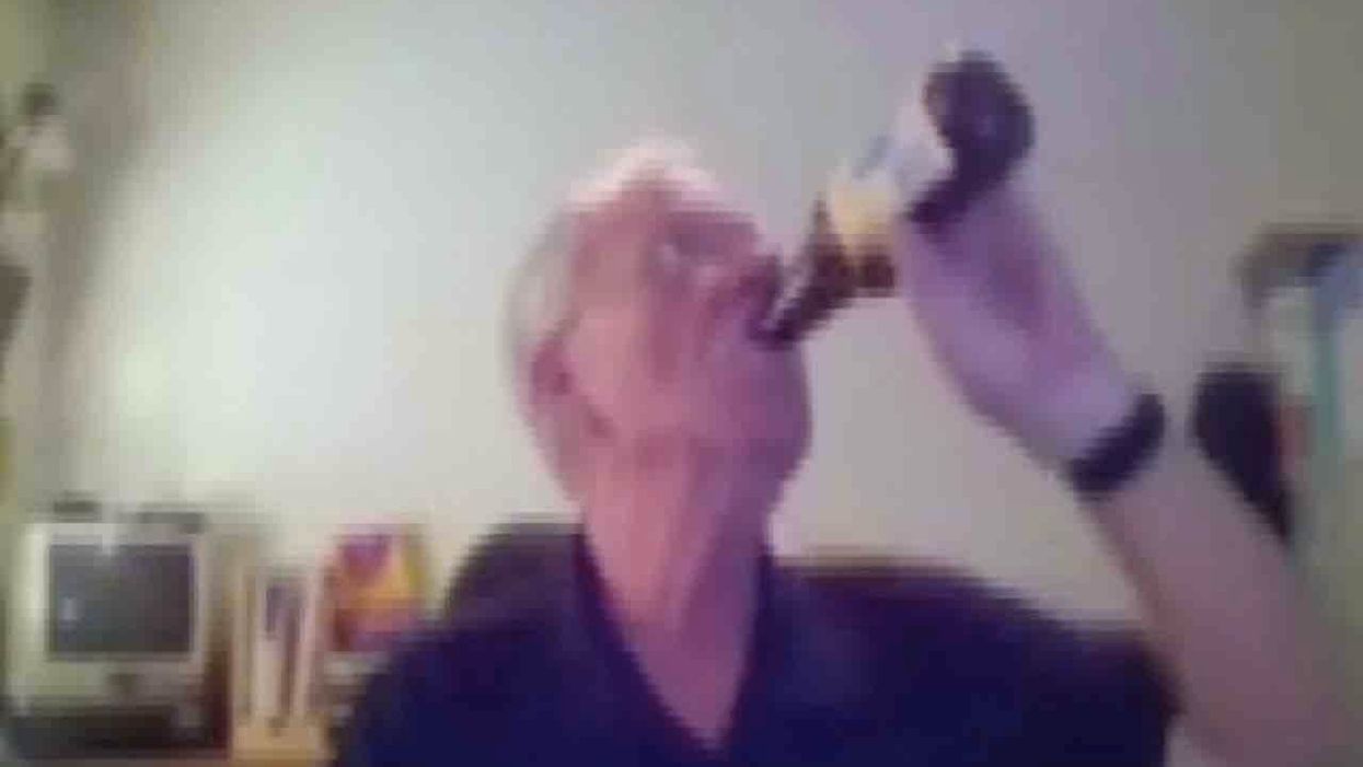 School board president in California drinks beer during video meeting, apologizes