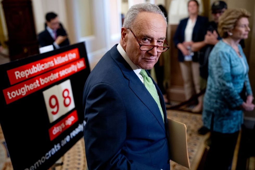 Schumer leads bipartisan group in a push to invest $32 billion per year in developing AI