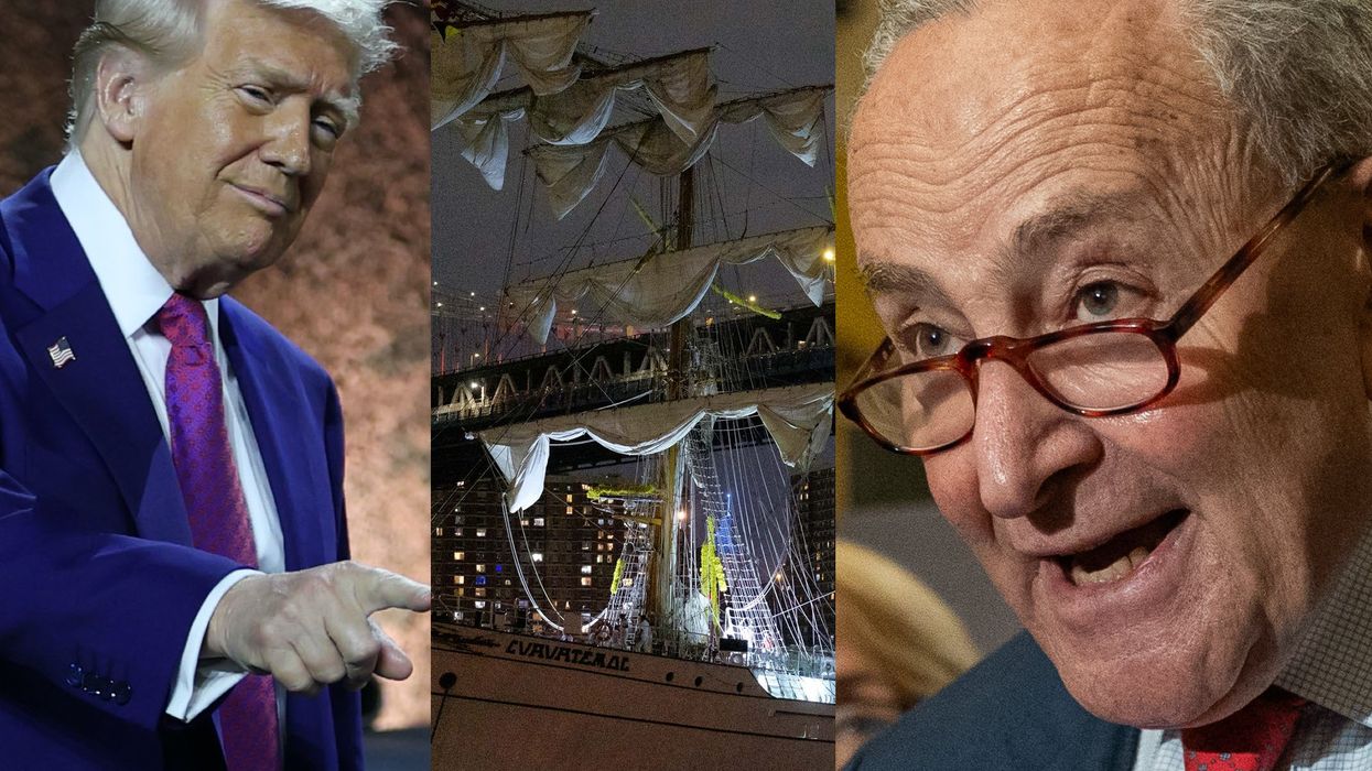 Schumer tries to blame Trump for lethal Mexican boat crash into Brooklyn Bridge — but DHS fires back
