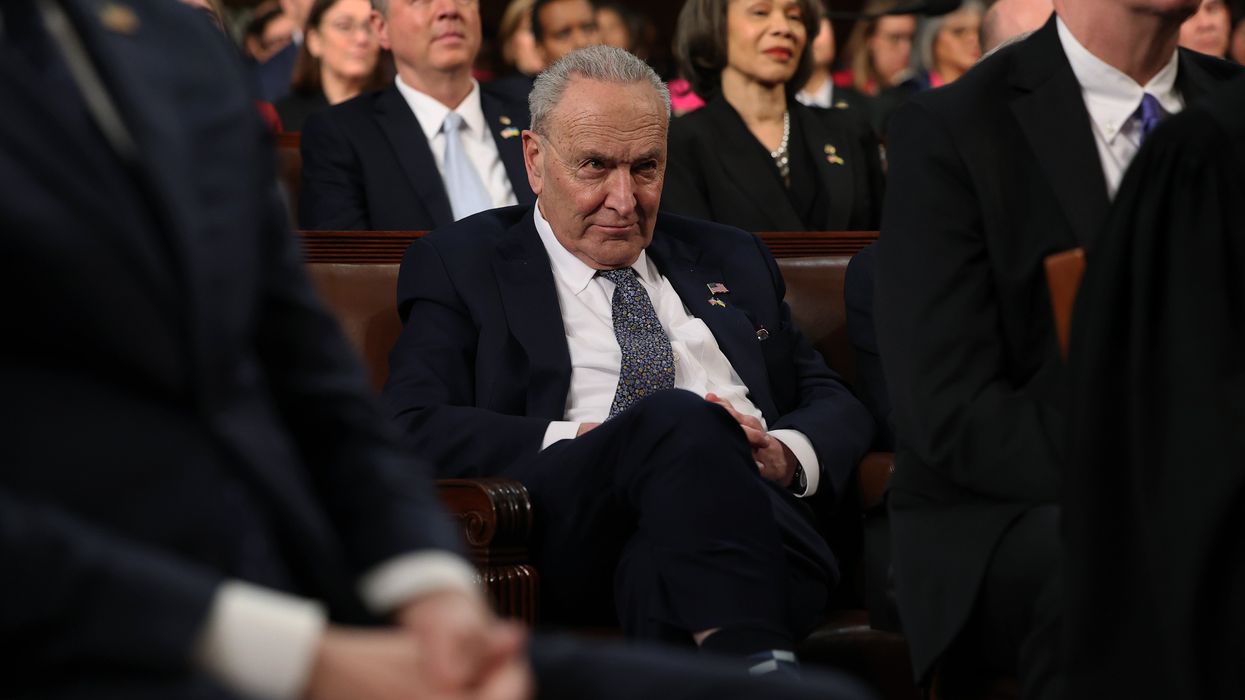 Schumer tries to stay afloat as Democratic Party sinks