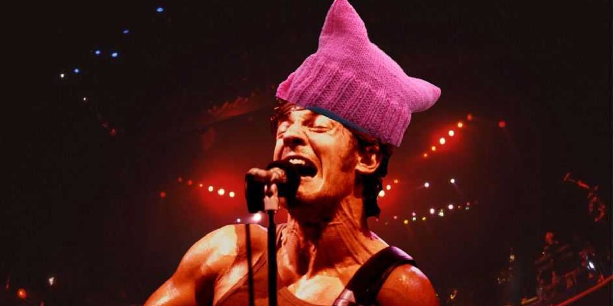 SCORN IN THE USA: Bruce has no use for Trump-voting fans