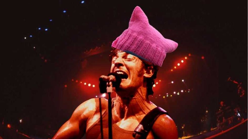 SCORN IN THE USA: Bruce has no use for Trump-voting fans