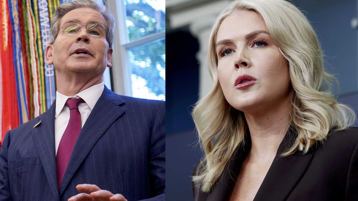 Scott Bessent has joined the effort to uncover funders of Antifa violence, Karoline Leavitt says