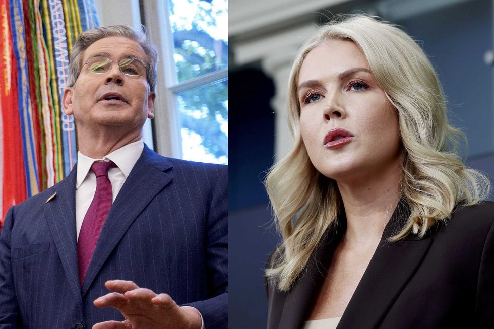 Scott Bessent has joined the effort to uncover funders of Antifa violence, Karoline Leavitt says