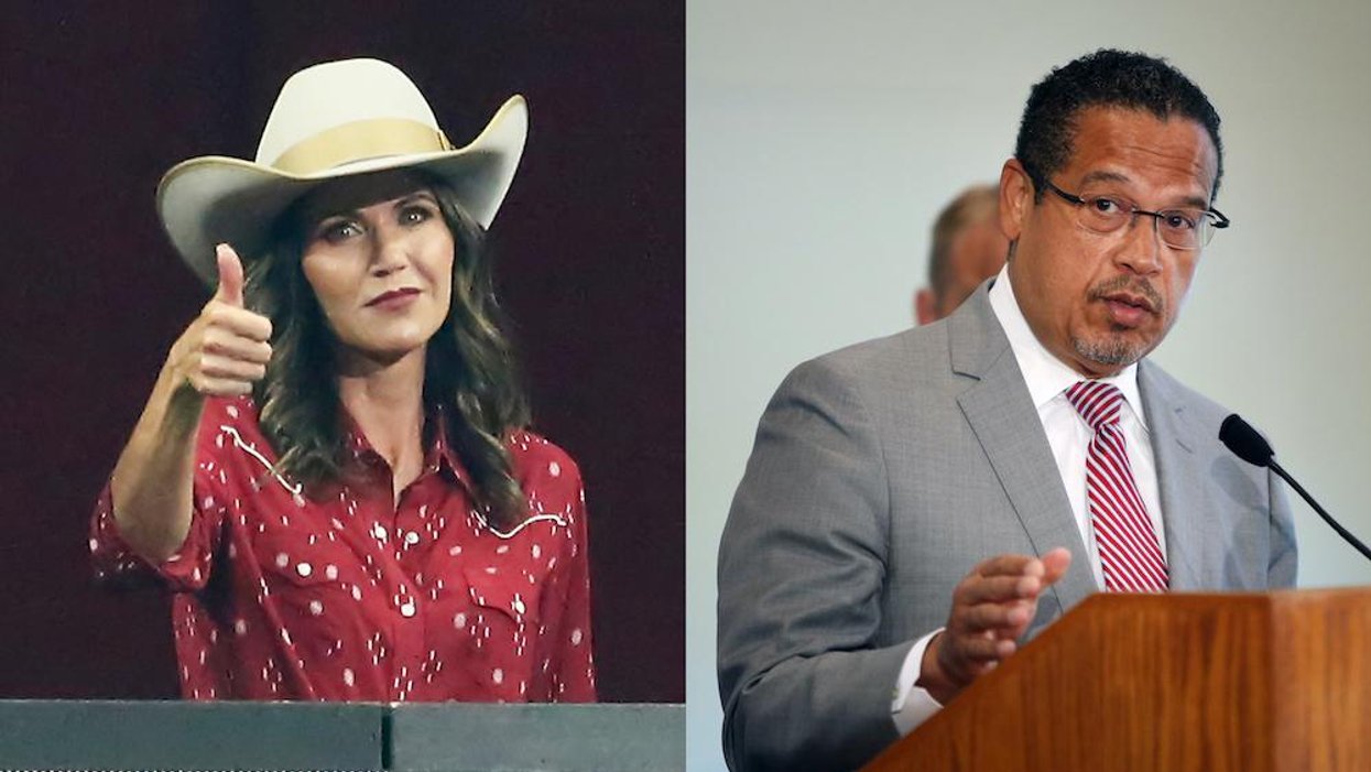 SD Gov. Kristi Noem has a message for Minnesota bar owners being targeted by leftist AG Keith Ellison: Move here. 'We won't shut you down.'