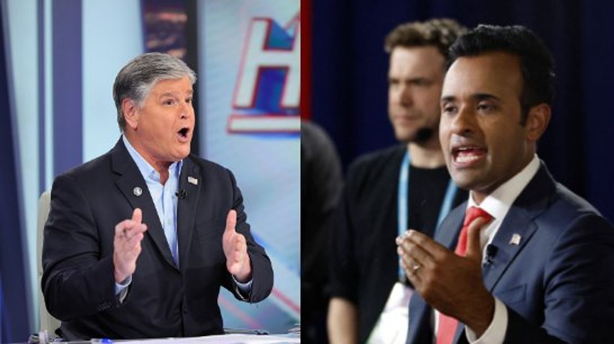 Sean Hannity tears into Vivek Ramaswamy, Fox News host inadvertently suggests Donald Trump's not qualified to be president