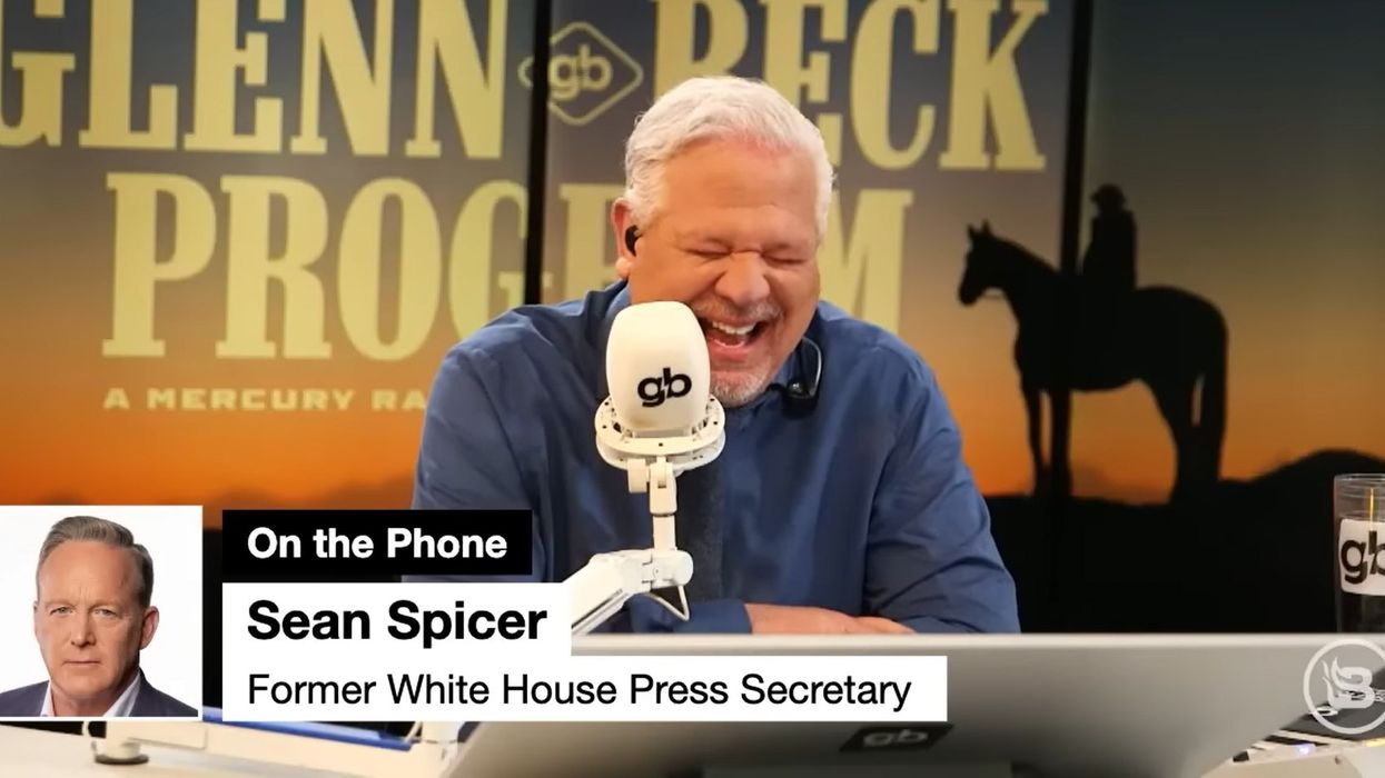 Sean Spicer tells Glenn Beck how Biden unwittingly helped Trump fire 'anyone he wants'