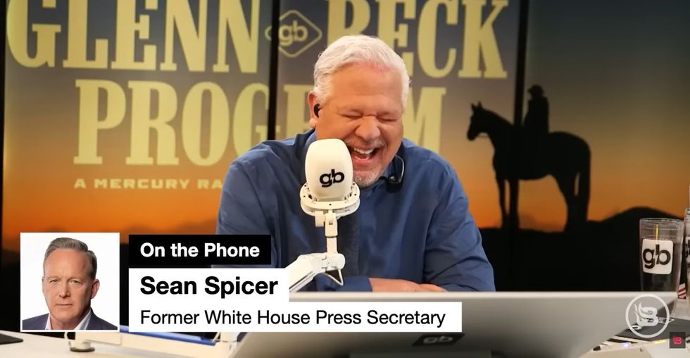 Sean Spicer tells Glenn Beck how Biden unwittingly helped Trump fire 'anyone he wants'