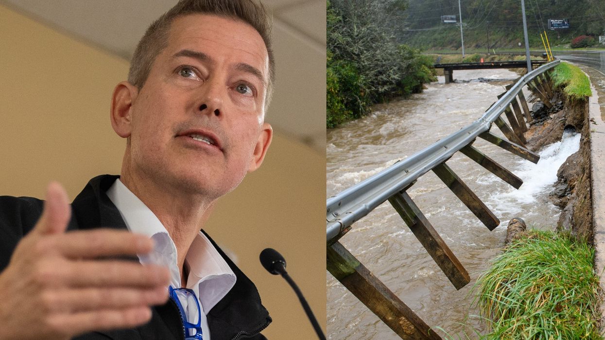 Sec. Sean Duffy says fed government is streamlining repairs to critical highway damaged by Hurricane Helene