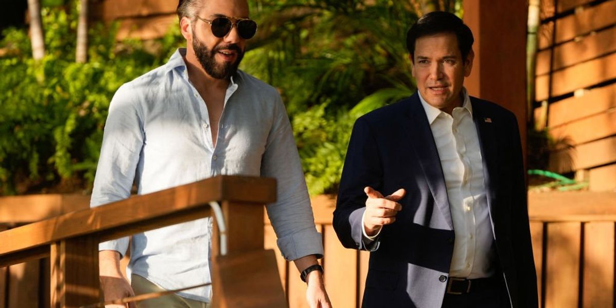 Secretary Rubio drops hammer on reporter asking about El Salvador and Abrego Garcia Secretary Rubio drops hammer on reporter asking about El Salvador and Abrego Garcia