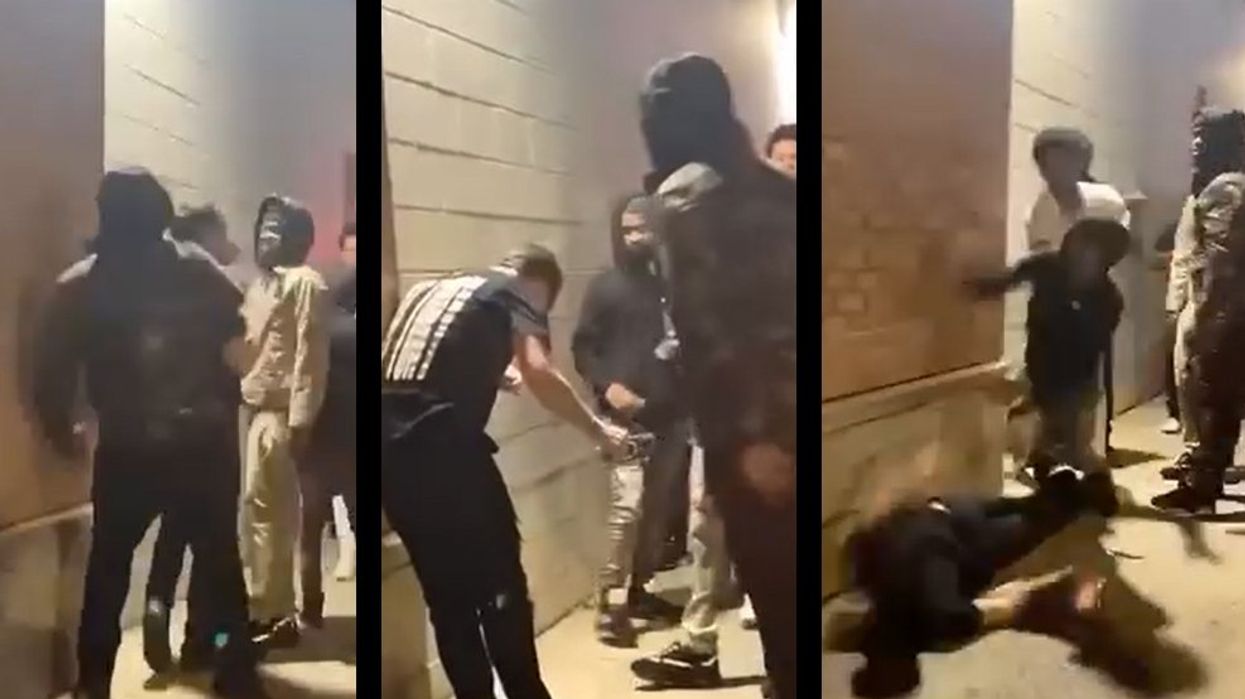 'See what these motherf***ers did to my son': Rapper's entourage reportedly savagely knocks out fan who asked for picture