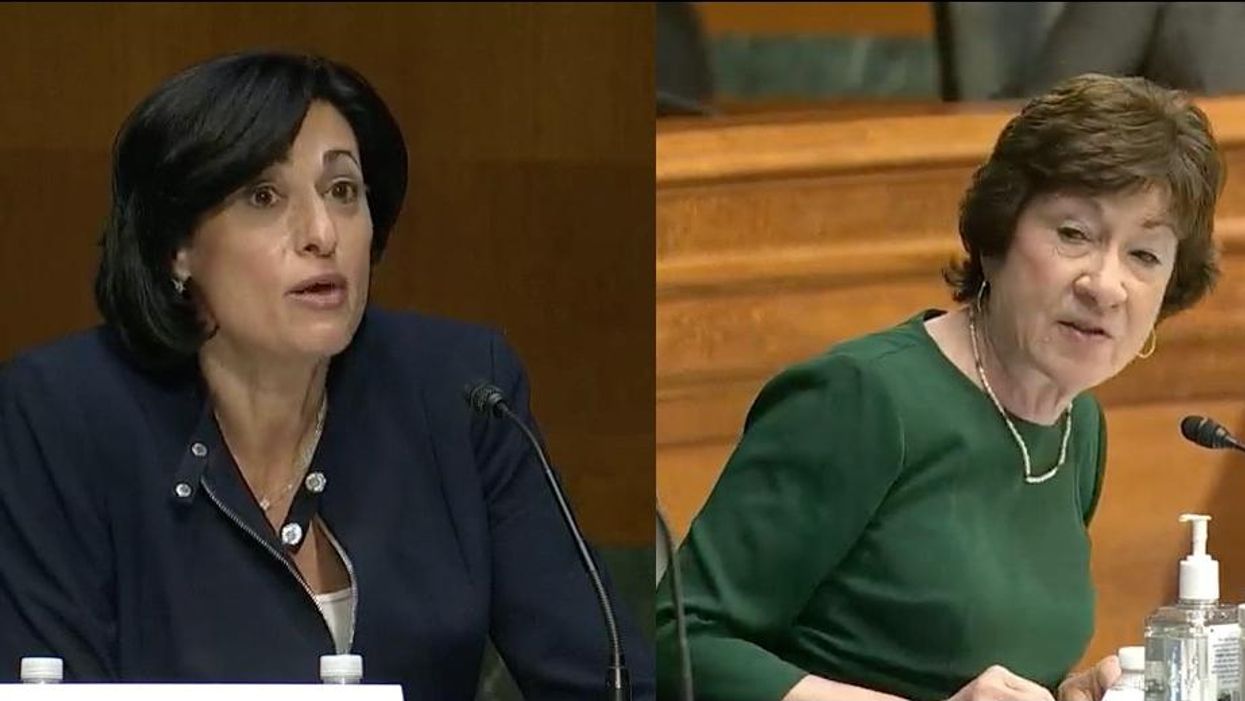 Sen. Collins faces off with CDC director, says agency used to be the 'gold standard' — but not any more after its terrible COVID messaging