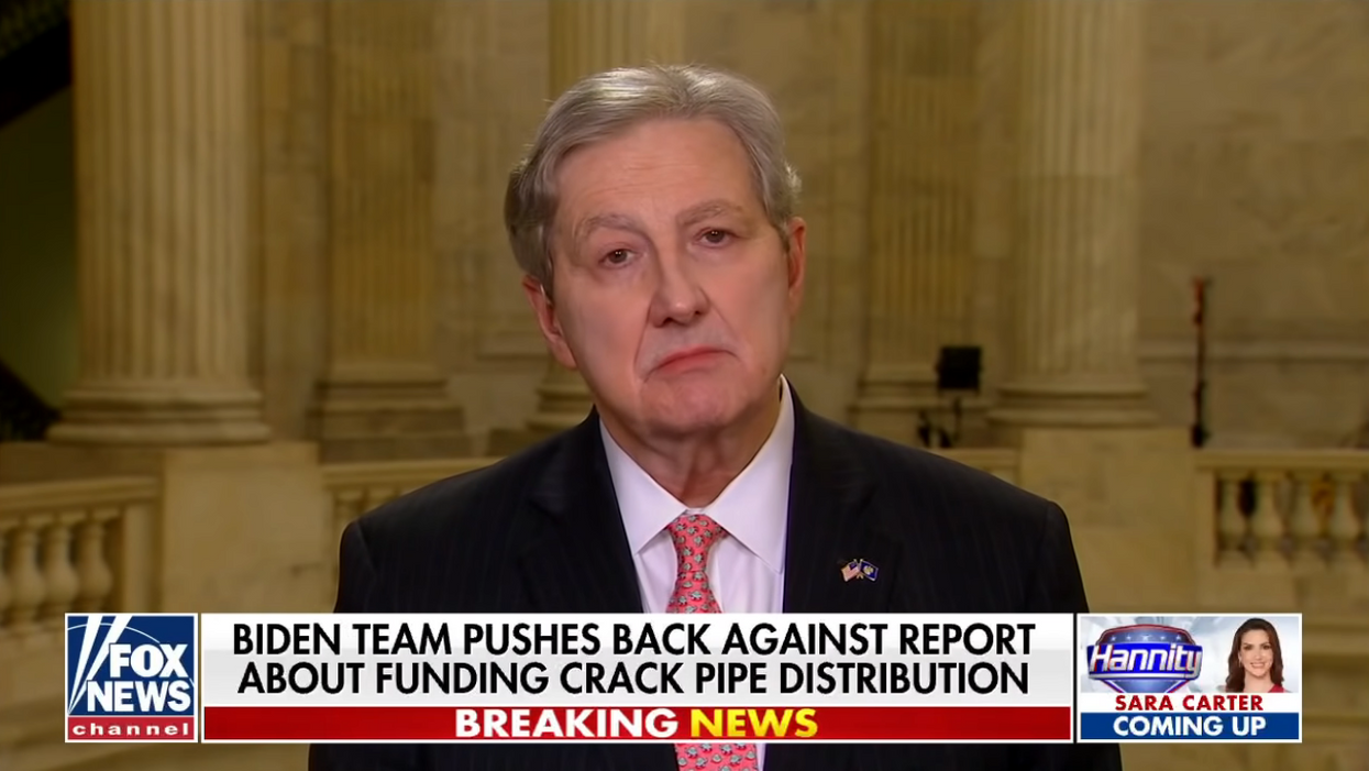 Sen. John Kennedy rips Biden admin over crack pipe controversy: 'This is stupidity'