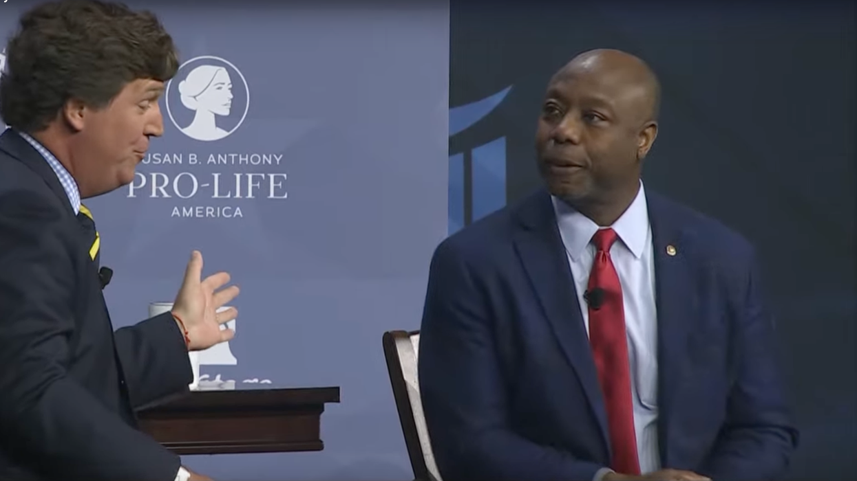 Sen. Tim Scott says he'd appoint Tucker Carlson 'Bye-Bye Ambassador' in charge of deportation
