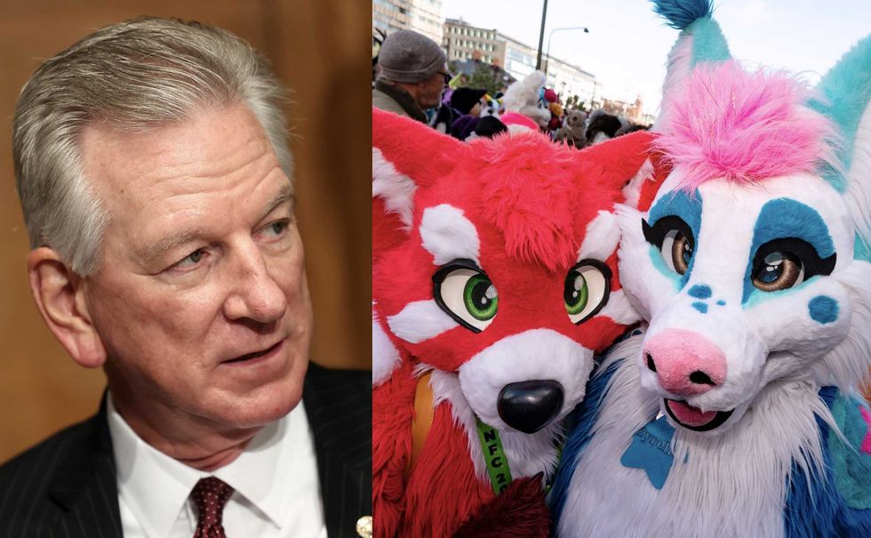 Sen. Tuberville gets mocked for warning about pilots with 'deranged fetish' — then he brings the receipts